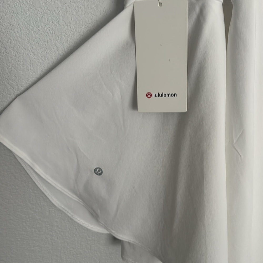 NWT Lululemon Court crush dress white 4 - Picture 6 of 9